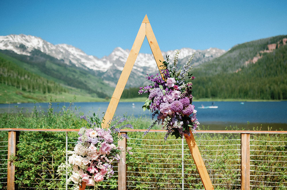 Piney River Ranch wedding ceremony outdoor space